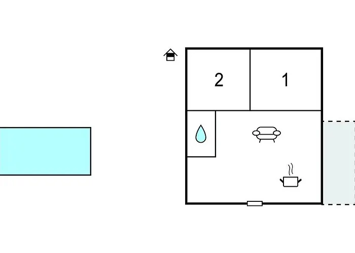 아파트 In With Swimming Pool